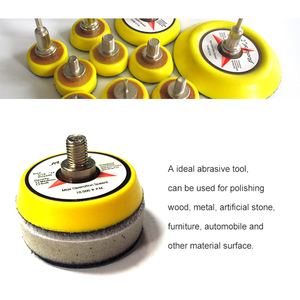 <span class=keywords><strong>2</strong></span>インチ50MMフック & ループM8/M6スレッドバックアップサンディングパッド - Product Image 4