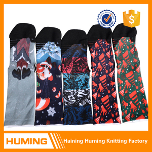Australie santa claus 3D impression crew de course chaussettes - Product Image 4