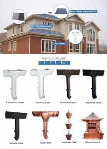 Giá Tốt Nhất Thung Lũng Flat House Leaf <span class=keywords><strong>Gutter</strong></span> Guard, Chất Lượng Tốt Châu Phi Nigeria Ghana Kenya Nhựa Borno <span class=keywords><strong>PVC</strong></span> Mưa Máng Xối - Product Image 6