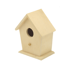 Groothandel prijs onvoltooide huisdier houten vogelhuisje - Product Image 3