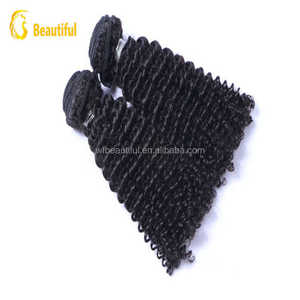 2018 nuevo venir química libre calidad superior del pelo brasileño, color natural rizado extensiones de cabello virgen - Product Image 5
