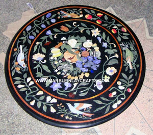 Marble Pietra Dura Coffee Table Top - Product Image 1