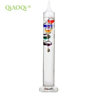 Termómetro de Galileo de Vidrio de Borosilicato de Alta Calidad, Hecho a Mano, Estilo Romántico, Soplado, para Decoración del Hogar, Venta al por Mayor - Product Image 4