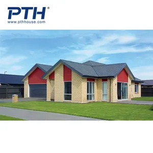 modern design prefabricated house prices competitive light steel villa