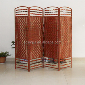 Brun Papier Corde <span class=keywords><strong>Japonais</strong></span> Conception Panneau coulissant portes <span class=keywords><strong>intérieur</strong></span> salle diviseur - Product Image 1