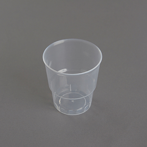 Nouveau design blanc transparent 200 ml promotionnel gobelets en <span class=keywords><strong>plastique</strong></span> <span class=keywords><strong>refermable</strong></span> - Product Image 1