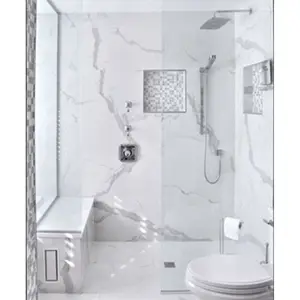 Macostone 6ミリメートルThin Quartz Shower Walls Quartz Tub Surrounds Walls