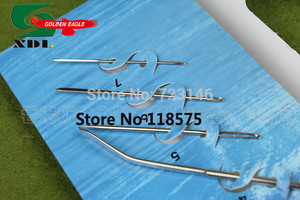 AIGUILLES 7PSC AVEC ENFIL D'AIGUILLE Un paquet assorti de couture à la main pour les besoins quotidiens généraux en cuir neddle - Product Image 3