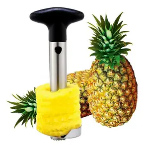 Mes Keuken Tool Roestvrij Fruit Ananas Corer Slicer Peeler Snoeier Cutter Best Selling Ananas Snijmachines Keuken Accessoires