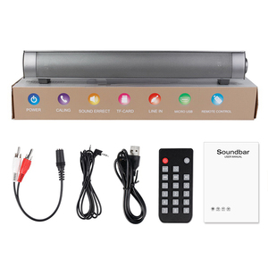 Altoparlante Wireless BT con USB, <span class=keywords><strong>Soundbar</strong></span> per TV, Casa e Esterni, Home Theater con Telecomando, <span class=keywords><strong>2.1</strong></span> Canali 2x5W, Certificazioni CE FCC RoHS - Product Image 4