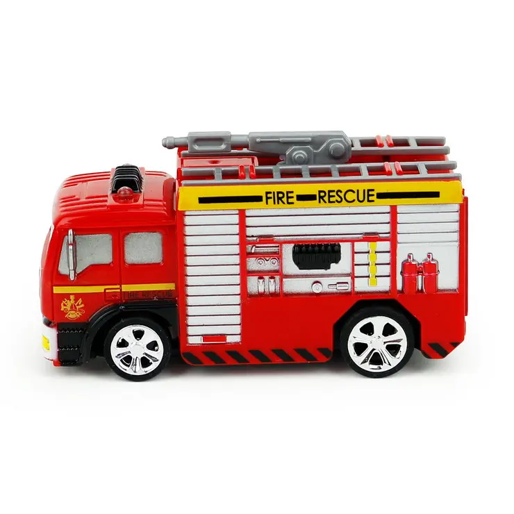 1: 58 Mini RC Auto <span class=keywords><strong>Fernbedienung</strong></span> Spielzeug RC Feuerwehr auto Infrarot steuerung mit Dose für Kinder