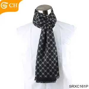 Cotton Scarf China Supplier Custom New Style Viscose And Cotton Brushed Long Cashmere Scarf For Men