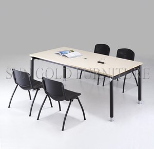 Moderna <span class=keywords><strong>IKEA</strong></span> pequeño melamina ronda mesa <span class=keywords><strong>de</strong></span> reuniones <span class=keywords><strong>de</strong></span> oficina ( SZ-MT123 ) - Product Image 5