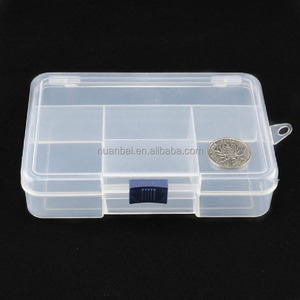 Hộp đựng đồ nhựa trong suốt 5 ngăn, 5 ô đựng hạt cườm, đồ dùng mỹ thuật cho trẻ em, hộp đựng đồ thủ công DIY - Product Image 3