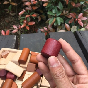 Cao Chất Lượng Giáo Dục Trẻ Em Tự Làm Đồ Chơi Mầm Non Phát Triển Trẻ Em Bằng Gỗ Xây Dựng Khối - Product Image 6