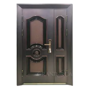 Made in china main gate build a iron door designs