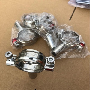 Supporto per Tubi in Acciaio Inox Lucidato/Gancio per Tubi/Supporto Esagonale per Tubi da 1/4" a 12" Pollici - Product Image 6