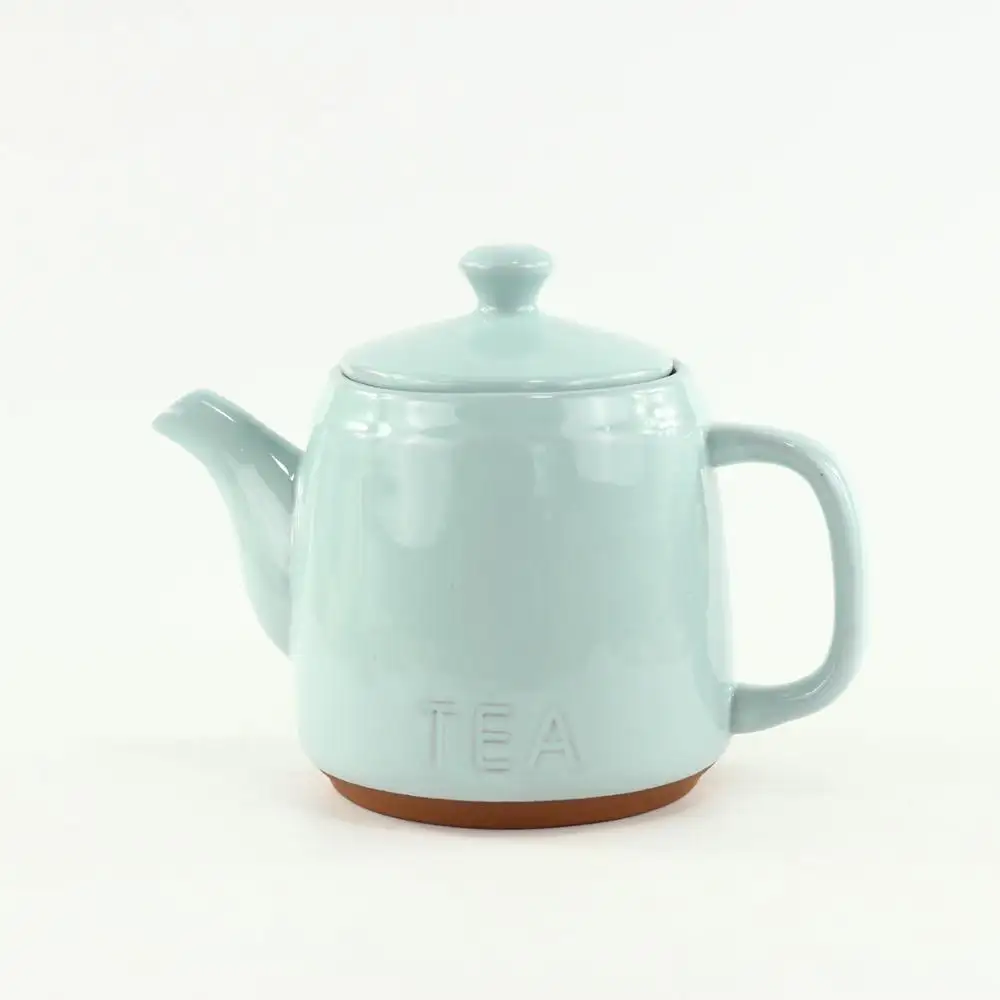 กาน้ำชาลายเผา,ชุดชาและกาแฟแบบขายตรงกาน้ำชาพอร์ซเลนพร้อมหม้อนมและหม้อน้ำตาล