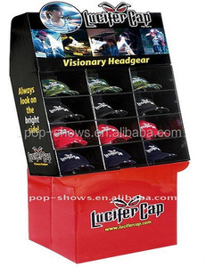 Recyclebaar Kartonnen Vloer <span class=keywords><strong>Display</strong></span> Stand Voor Hoed/<span class=keywords><strong>Cap</strong></span> - Product Image 3