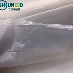Film de revêtement PES couteau sans papier 0.05MM Film transparent adhésif Double face Film de stratification le plus mince pour vêtement, cuir - Product Image 4