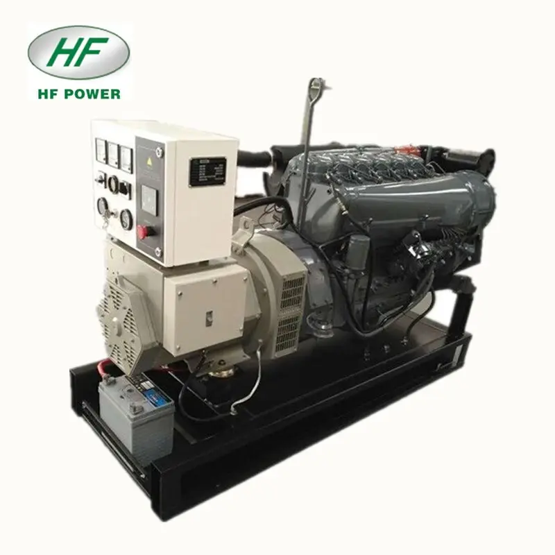 12-100kw อากาศเย็น Deutz ชุดเครื่องกำเนิดไฟฟ้าดีเซล