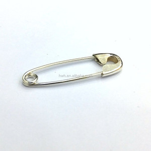 H2213 Qualified Sterling Silver 925 Metal <span class=keywords><strong>Brooch</strong></span> 30ミリメートルSafety Pin - Product Image 2