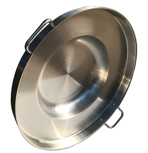 De acero inoxidable plancha fuerte Pan cóncavo en forma de 22 pulgadas-elegir tamaño <span class=keywords><strong>16</strong></span> "a 23"- para Freier Comol Bola - Product Image 2