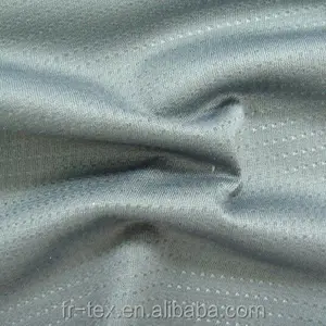100 Polyester Knit Dry Fit Fabric, Microfiber, Soccer Jersey Mesh Fabric for Sportswear T shirt