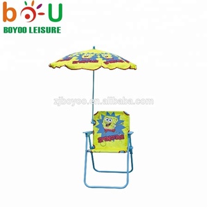 أثاث خارجي رخيصة أطفال قابلة للطي كرسي الشاطئ مع مظلة - Product Image 4