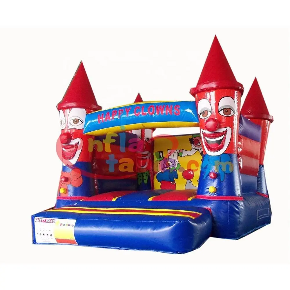 Beste Verkoop Clown Achtertuin Speelhuis Opblaasbaar Springkasteel Speelgoed