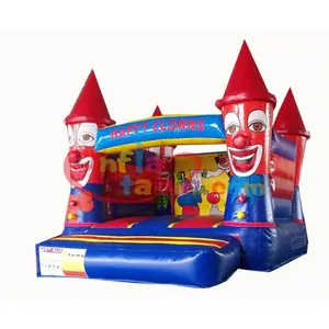 畅销小丑后院游戏屋充气充气城堡玩具