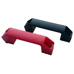 aluminum square style nylon plastic handle, handle wheel