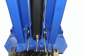 Elevador de Autos de Dos Postes Eléctrico de un Solo Lado 4T QJY4.0-D6A, Elevador de Vehículos con Certificación CE, Shanghai <span class=keywords><strong>Fanbao</strong></span> - Product Image 5