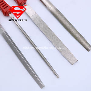 ชนิดที่แตกต่างกันของเครื่องมือมือไฟล์เพชรไฟล์เครื่องมือมือชุดตะไบเพชร - Product Image 6