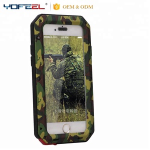 Tenchen ngụy trang trường hợp Camo nhựa cứng bìa + mềm TPU Armor trường hợp điện thoại cho <span class=keywords><strong>Iphone</strong></span> 13 14 15 - Product Image 6