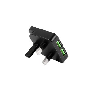 סיטונאי בריטניה תקע 5V 2.1A לבן/שחור כפול יציאת usb מטען מתאם בריטניה נסיעות נייד מטען - Product Image 5