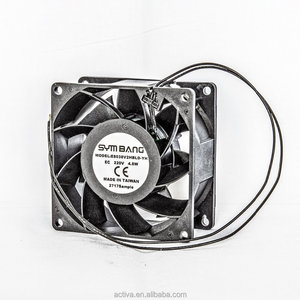 Ventilador de Refrigeración DC 80X80X38mm 110v 220v Motor EC Ventilador Axial Pequeño (E8038D-YH) - Product Image 3