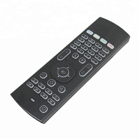 Souris Air MX3 avec clavier, pavé tactile rétroéclairé, fonction d'apprentissage, télécommande MX3 pour boîte TV, mini PC, TV