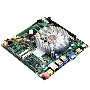 LGA1150 第 4 代。酷睿 i3/i5/i7 处理器嵌入式 Mini-ITX 主板，配备 4 GB 内存，用于数字标牌