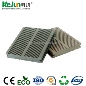 Jardín al aire libre de madera de ingeniería <span class=keywords><strong>pisos</strong></span> de madera decking compuesto plástico - Product Image 2