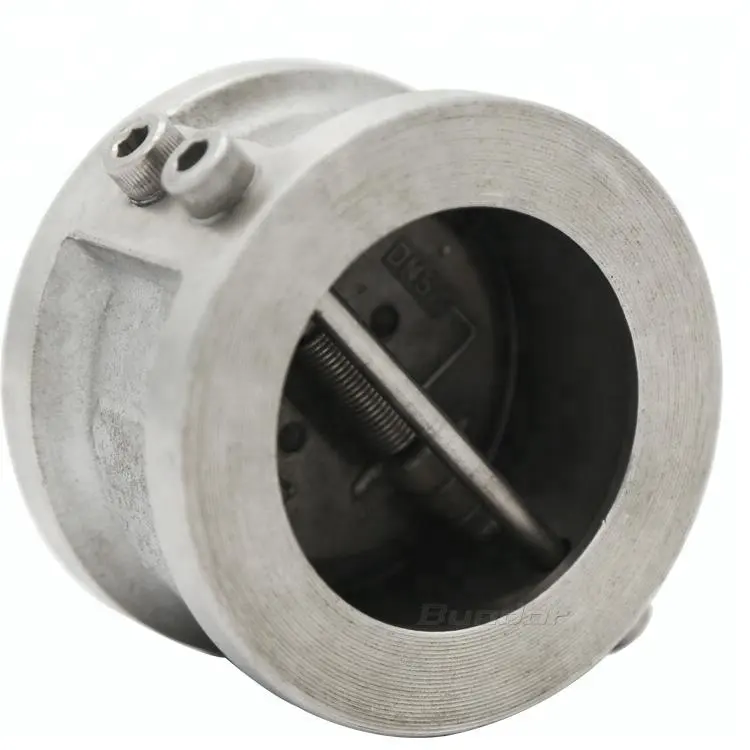Bundor einstellbares Rückschlag ventil SS304 Rückschlag ventil bis 100mm WC Größe 150nb für Luft