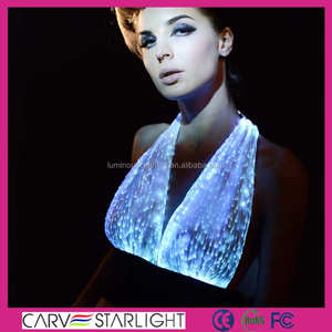 2016 heißer verkauf mode led leuchten glow in the dark Crop-Tops - Product Image 2