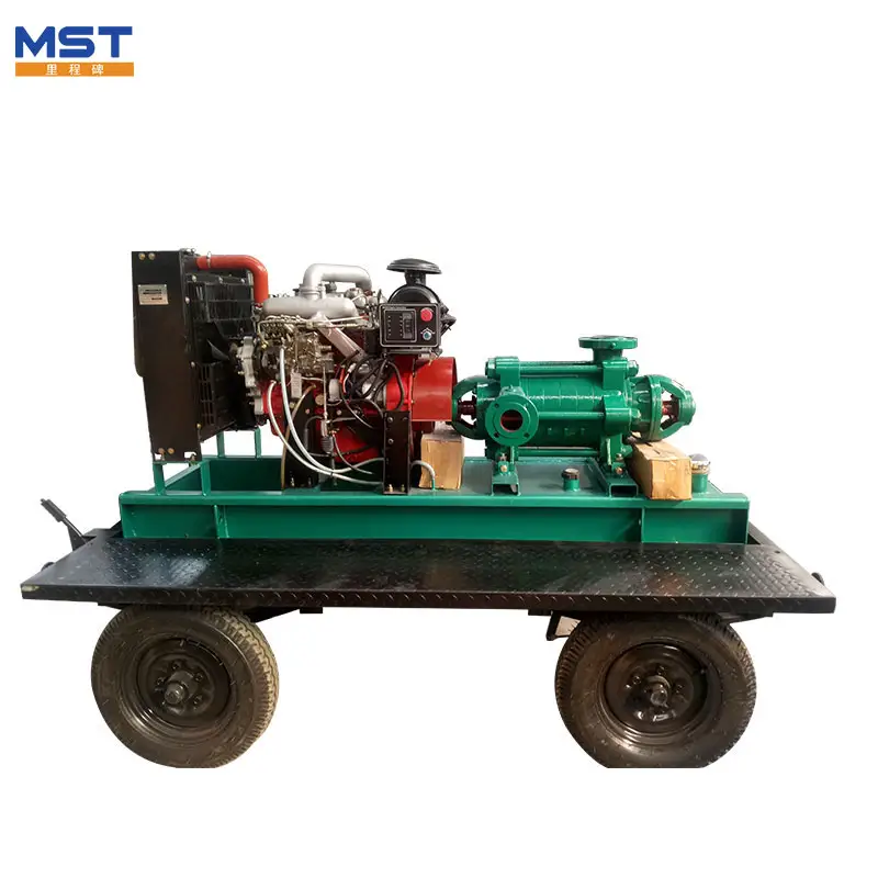 Mechanical Seal Diesel Multistage Water Pump bare water pump