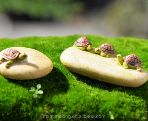 Decorazione <span class=keywords><strong>da</strong></span> <span class=keywords><strong>Giardino</strong></span> a Forma di Tartaruga <span class=keywords><strong>in</strong></span> <span class=keywords><strong>Pietra</strong></span> con Muschio, Decorazione per <span class=keywords><strong>Giardino</strong></span> Cinese - Product Image 1