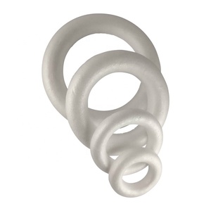 Bagues <span class=keywords><strong>en</strong></span> mousse <span class=keywords><strong>de</strong></span> styromousse, bagues <span class=keywords><strong>en</strong></span> polypolystyrène extensibles résistant au feu, matériau première Eps, décoration <span class=keywords><strong>de</strong></span> la maison, 12 pièces - Product Image 3