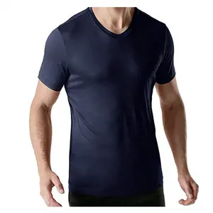 OEM Drop shipping custom merino wool t shirt with your own design and print