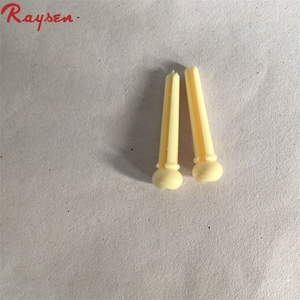 Perni per Ponte di Chitarra in Plastica ABS Economici, Tirapunghi per Corde Acustiche, Accessori per Strumenti a Corda Bianco Avorio Nero - Product Image 4