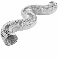 Tuyau de sèche-linge flexible en aluminium, ventilation directe d'usine, tuyau d'air