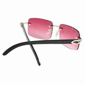 LS4005-C7 Venta caliente diseño unisex de moda personalizado decoración india de cuerno de búfalo gafas de sol