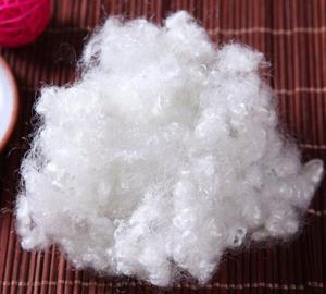 Meilleure vente taille recyclée 15d * 32mm fibre discontinue de polyester siliconée conjuguée creuse - Product Image 5